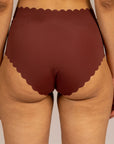 Scallop High Waist Briefs