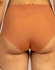 Scallop High Waist Briefs
